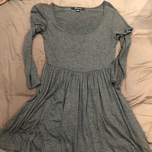 Dark gray comfy everyday dress
